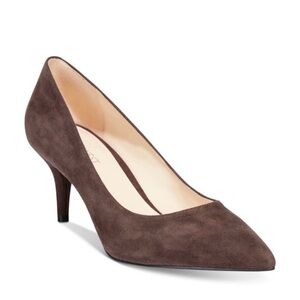 🤎NWT! Brown Suede NINE WEST Marot Heels - Size 7.5